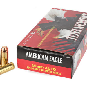 10mm – Federal American Eagle 180 Grain FMJ